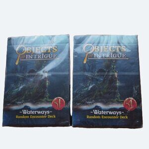 COPY - Objects of intrigue waterways random encounter deck bundle of two D&D